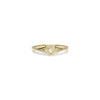 THE DAINTY PEARL HEART HEIRLOOM RING