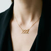 THE ANGEL NUMBER NAMEPLATE NECKLACE