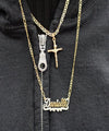 THE CUT NAMEPLATE NECKLACE