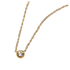 THE SOLITAIRE BEZEL NECKLACE