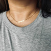 THE FRAME NAMEPLATE NECKLACE