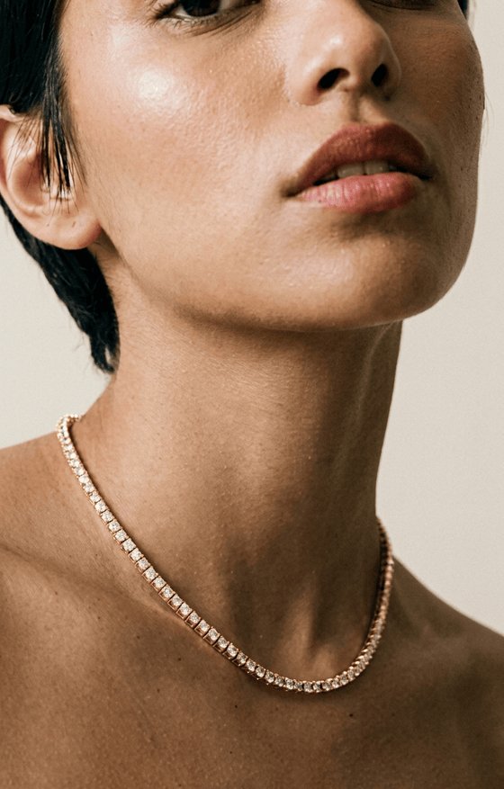 セレブ人気THE M JEWELERS】THE THIN TENNISネックレス THE TENNIS NECKLACE – The M Jewelers Tokyo
