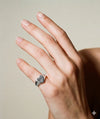 THE TINY HEART PINKY SIGNET RING