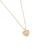 THE TINY ANGEL HEART PENDANT NECKLACE