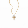 THE MINI BELLA PAVÉ CROSS PENDANT