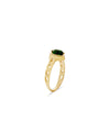 THE GREEN EMERALD HEART RING