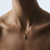 THE MINI BELLA PAVÉ CROSS PENDANT
