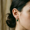THE GIA EMERALD CUT EARRINGS