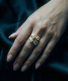 THE ROUND PRINCESS STACK RING