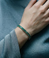 THE EMERALD GREEN TENNIS BRACELET