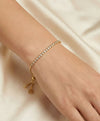 THE ROUND BEZEL ADJUSTABLE TENNIS BRACELET