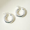 THE SMALL RAVELLO HOOPS