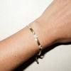 THE PAVE BUTTERFLY HERRINGBONE BRACELET