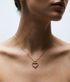THE CITRINE HEART PENDANT NECKLACE