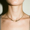 THE DOUBLE SCRIPT NAMEPLATE NECKLACE