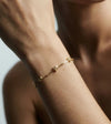 THE KAIA HEART STONE LINK BRACELET
