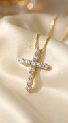 THE BELLA PAVE' CROSS PENDANT