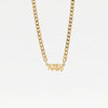 THE CAMDEN MINI CHOKER NAMEPLATE