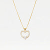 THE CITRINE HEART PENDANT NECKLACE