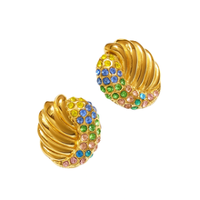  THE MULTICOLOR SEASHELL EARRINGS
