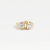 THE HEART STONE RING (SET OF 2)