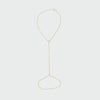 THE SINGLE STONE HAND CHAIN