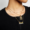 THE CLASSIC CUT HEART NAMEPLATE NECKLACE