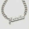 THE GOTHIC MINI CHOKER NAMEPLATE