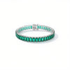 THE EMERALD GREEN TENNIS BRACELET