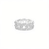 THE ICED OUT CUBAN LINK RING (BRASS)