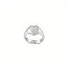 THE TINY HEART PINKY SIGNET RING