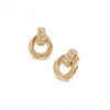 THE MARGAUX STONE KNOT EARRINGS