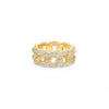 THE ICED OUT CUBAN LINK RING