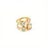 THE ROUND PRINCESS STACK RING