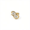 THE PEAR STONE RING (SET OF 2)