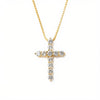 THE BELLA PAVE' CROSS PENDANT