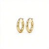 THE SMALL RAVELLO HOOPS