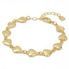 THE SINGLE STONE HEART BRACELET
