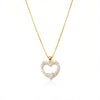 THE CITRINE HEART PENDANT NECKLACE