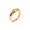 THE THIN DOME RING (BRASS)