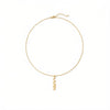 THE VERTICAL BLOCK NAMEPLATE NECKLACE