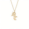 THE DOUBLE OLD ENGLISH PENDANT