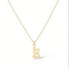 THE OLD ENGLISH PENDANT NECKLACE (LOWERCASE)