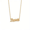 THE CUT TONE NAMEPLATE NECKLACE