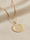 THE SAINT MICHAEL SINGLE MEDAL NECKLACE