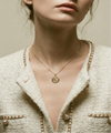 THE SAINT MICHAEL SINGLE MEDAL NECKLACE
