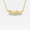THE CLASSIC CUT HEART NAMEPLATE NECKLACE