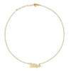 THE NEW YORK OR NOWHERE NAMEPLATE NECKLACE (THE M X NYON)