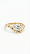 THE PEAR STONE RING (SET OF 2)
