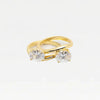THE OVAL STONE RING (SET OF 2)